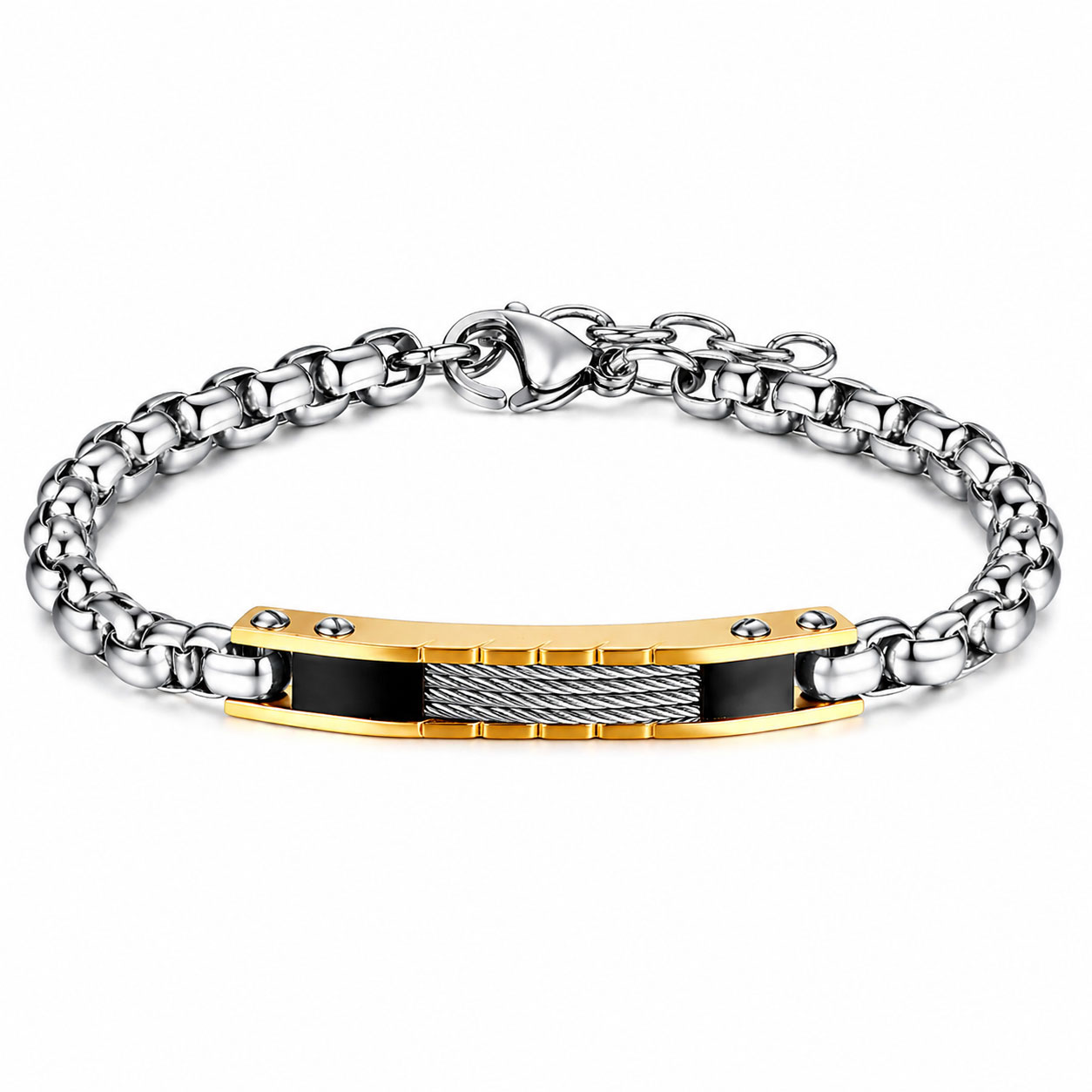 Reiko Bracciale in acciaio