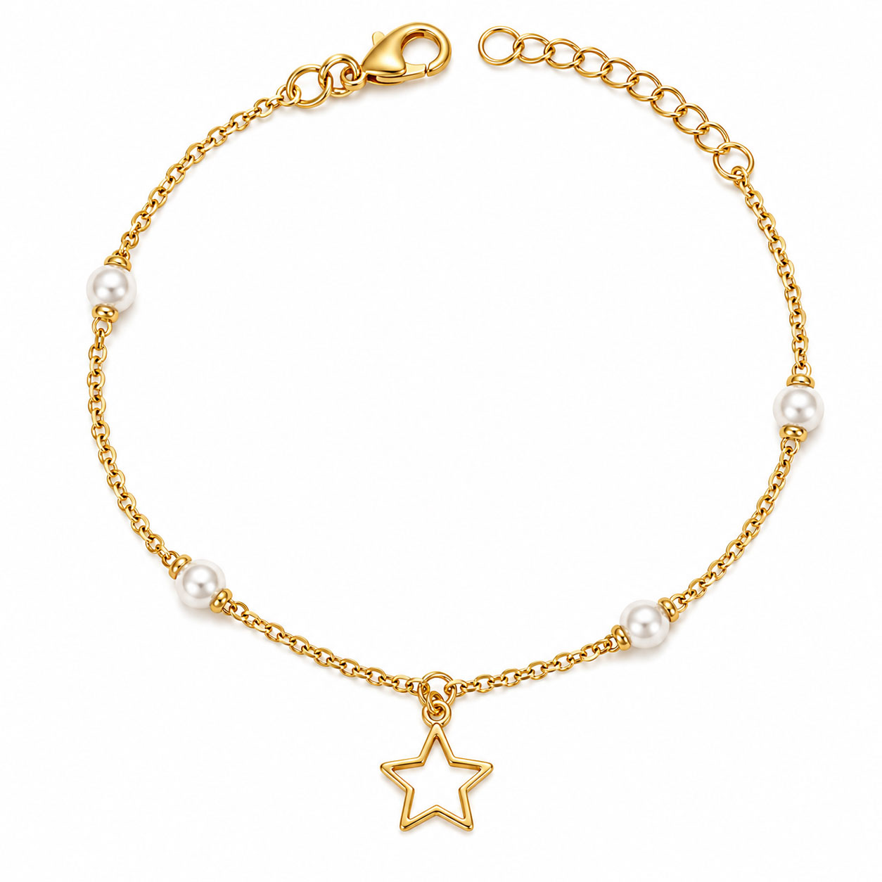 i gioielli di sofia bracciale in argento dorato